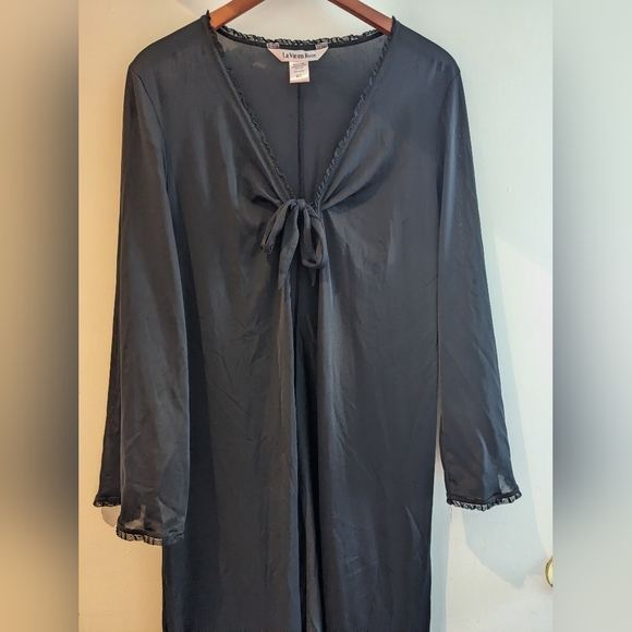 ✨ VINTAGE Witchy La Vie en Rose Robe - Picture 5 of 7